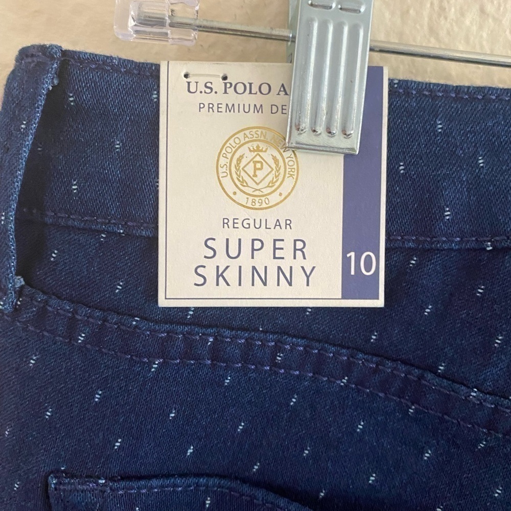 U.S. POLO Super Skinny jeans Size 10 regular NEW - Picture 8 of 9